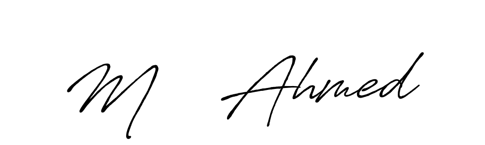 Here are the top 10 professional signature styles for the name M    Ahmed. These are the best autograph styles you can use for your name. M    Ahmed signature style 7 images and pictures png