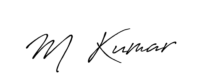 Make a short M  Kumar signature style. Manage your documents anywhere anytime using Antro_Vectra_Bolder. Create and add eSignatures, submit forms, share and send files easily. M  Kumar signature style 7 images and pictures png