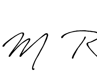 Make a beautiful signature design for name M  R. Use this online signature maker to create a handwritten signature for free. M  R signature style 7 images and pictures png