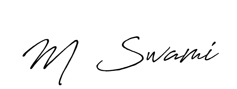 Make a short M  Swami signature style. Manage your documents anywhere anytime using Antro_Vectra_Bolder. Create and add eSignatures, submit forms, share and send files easily. M  Swami signature style 7 images and pictures png