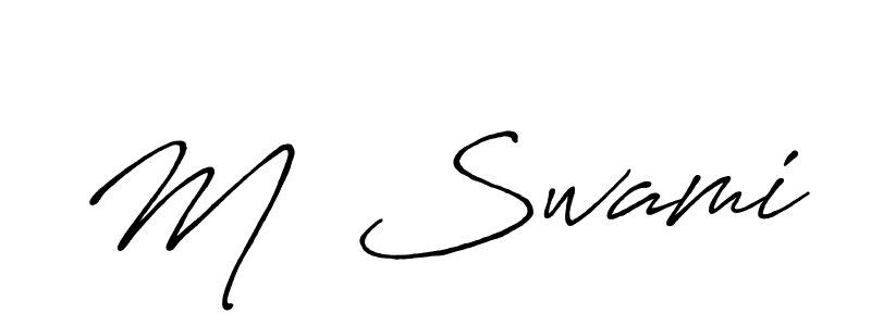 Here are the top 10 professional signature styles for the name M  Swami. These are the best autograph styles you can use for your name. M  Swami signature style 7 images and pictures png