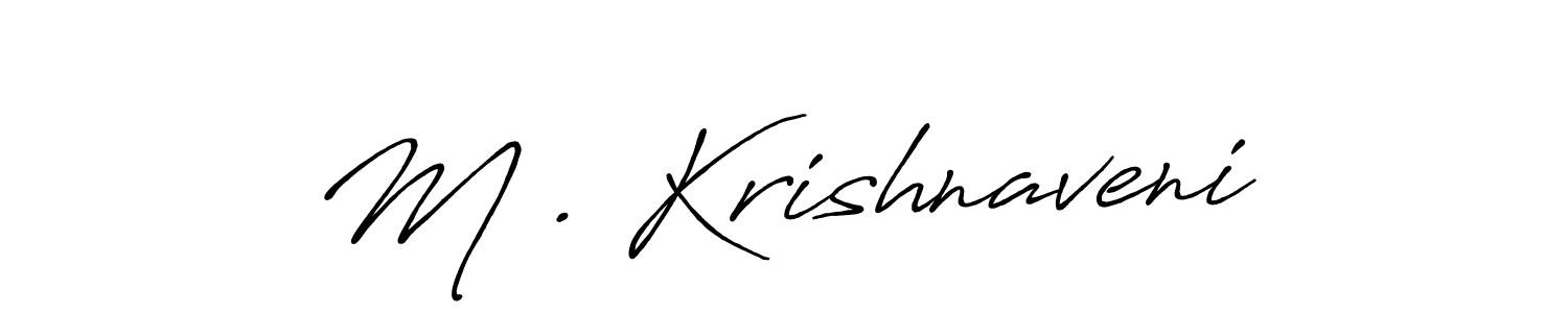 if you are searching for the best signature style for your name M . Krishnaveni. so please give up your signature search. here we have designed multiple signature styles  using Antro_Vectra_Bolder. M . Krishnaveni signature style 7 images and pictures png