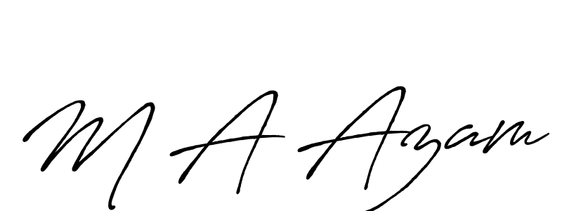 Once you've used our free online signature maker to create your best signature Antro_Vectra_Bolder style, it's time to enjoy all of the benefits that M A Azam name signing documents. M A Azam signature style 7 images and pictures png
