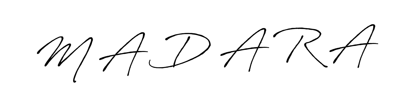 Make a beautiful signature design for name M A D A R Aꔪ. With this signature (Antro_Vectra_Bolder) style, you can create a handwritten signature for free. M A D A R Aꔪ signature style 7 images and pictures png