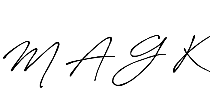 Make a beautiful signature design for name M A G K. Use this online signature maker to create a handwritten signature for free. M A G K signature style 7 images and pictures png