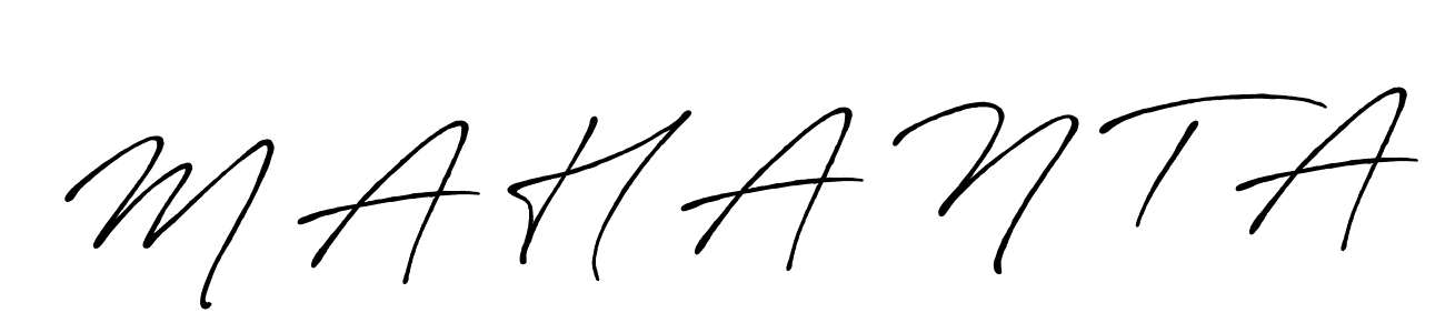How to Draw M A H A N T A signature style? Antro_Vectra_Bolder is a latest design signature styles for name M A H A N T A. M A H A N T A signature style 7 images and pictures png