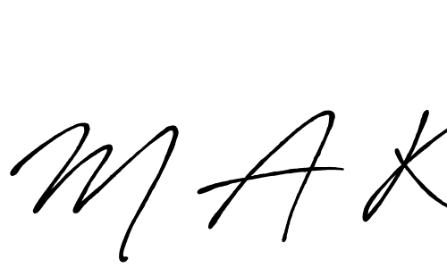 Once you've used our free online signature maker to create your best signature Antro_Vectra_Bolder style, it's time to enjoy all of the benefits that M A K name signing documents. M A K signature style 7 images and pictures png