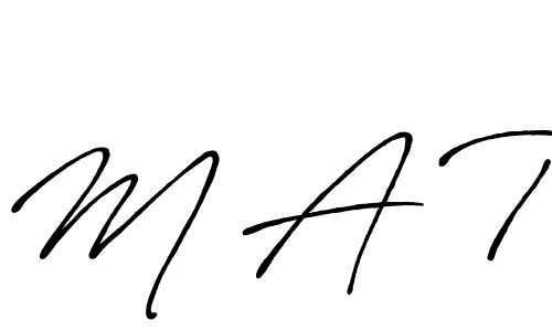 Make a beautiful signature design for name M A R. With this signature (Antro_Vectra_Bolder) style, you can create a handwritten signature for free. M A R signature style 7 images and pictures png