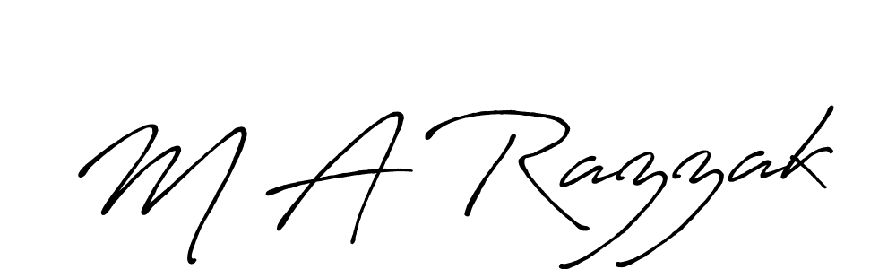 How to Draw M A Razzak signature style? Antro_Vectra_Bolder is a latest design signature styles for name M A Razzak. M A Razzak signature style 7 images and pictures png