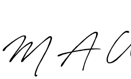 Also we have M A W name is the best signature style. Create professional handwritten signature collection using Antro_Vectra_Bolder autograph style. M A W signature style 7 images and pictures png