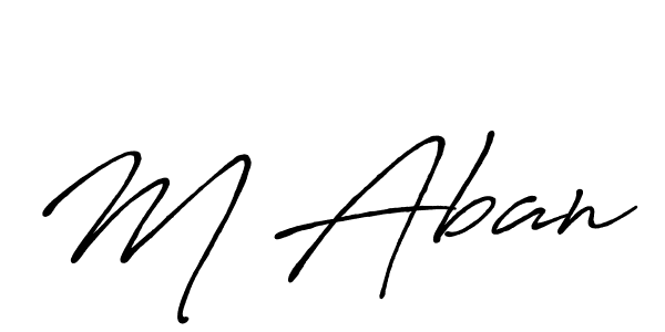 Here are the top 10 professional signature styles for the name M Aban. These are the best autograph styles you can use for your name. M Aban signature style 7 images and pictures png