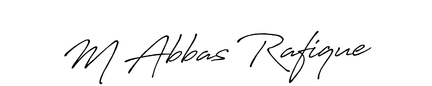 How to Draw M Abbas Rafique signature style? Antro_Vectra_Bolder is a latest design signature styles for name M Abbas Rafique. M Abbas Rafique signature style 7 images and pictures png