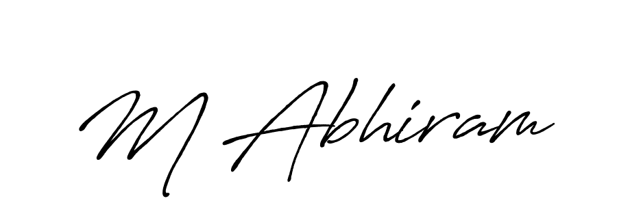 This is the best signature style for the M Abhiram name. Also you like these signature font (Antro_Vectra_Bolder). Mix name signature. M Abhiram signature style 7 images and pictures png