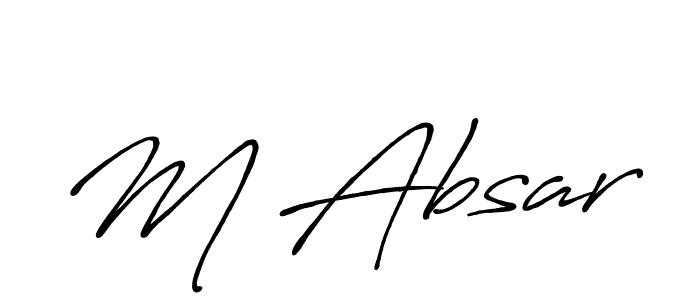 See photos of M Absar official signature by Spectra . Check more albums & portfolios. Read reviews & check more about Antro_Vectra_Bolder font. M Absar signature style 7 images and pictures png