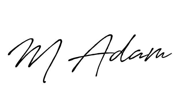 How to Draw M Adam signature style? Antro_Vectra_Bolder is a latest design signature styles for name M Adam. M Adam signature style 7 images and pictures png