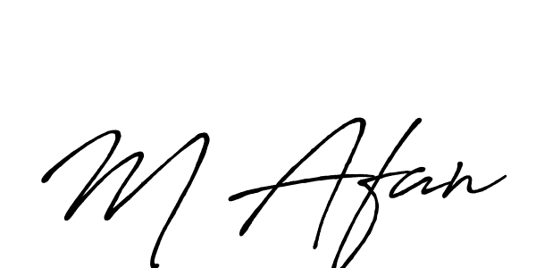 if you are searching for the best signature style for your name M Afan. so please give up your signature search. here we have designed multiple signature styles  using Antro_Vectra_Bolder. M Afan signature style 7 images and pictures png