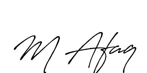 It looks lik you need a new signature style for name M Afaq. Design unique handwritten (Antro_Vectra_Bolder) signature with our free signature maker in just a few clicks. M Afaq signature style 7 images and pictures png