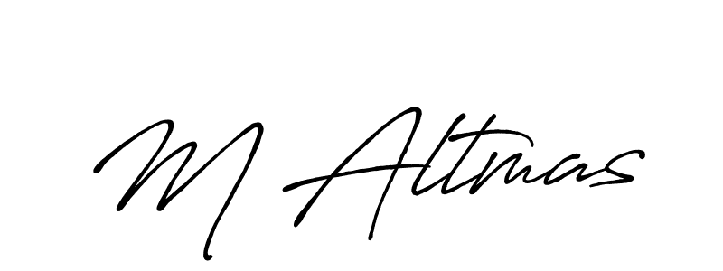 This is the best signature style for the M Altmas name. Also you like these signature font (Antro_Vectra_Bolder). Mix name signature. M Altmas signature style 7 images and pictures png