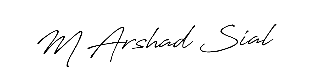 This is the best signature style for the M Arshad Sial name. Also you like these signature font (Antro_Vectra_Bolder). Mix name signature. M Arshad Sial signature style 7 images and pictures png