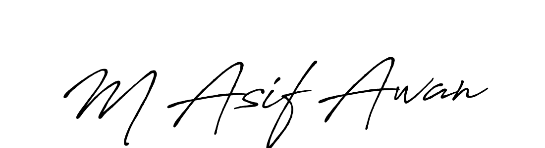 Also You can easily find your signature by using the search form. We will create M Asif Awan name handwritten signature images for you free of cost using Antro_Vectra_Bolder sign style. M Asif Awan signature style 7 images and pictures png