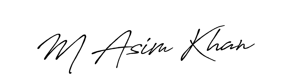 This is the best signature style for the M Asim Khan name. Also you like these signature font (Antro_Vectra_Bolder). Mix name signature. M Asim Khan signature style 7 images and pictures png