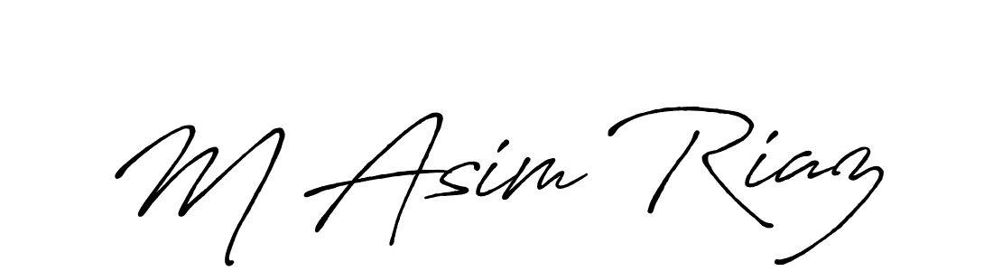 Antro_Vectra_Bolder is a professional signature style that is perfect for those who want to add a touch of class to their signature. It is also a great choice for those who want to make their signature more unique. Get M Asim Riaz name to fancy signature for free. M Asim Riaz signature style 7 images and pictures png