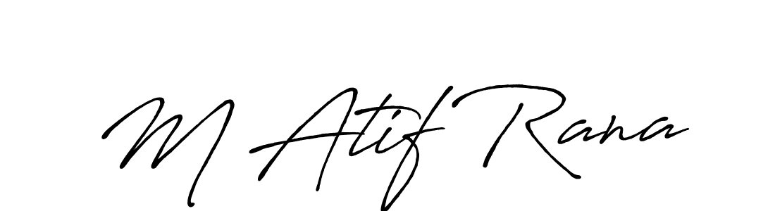 Similarly Antro_Vectra_Bolder is the best handwritten signature design. Signature creator online .You can use it as an online autograph creator for name M Atif Rana. M Atif Rana signature style 7 images and pictures png