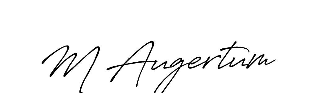 if you are searching for the best signature style for your name M Augertum. so please give up your signature search. here we have designed multiple signature styles  using Antro_Vectra_Bolder. M Augertum signature style 7 images and pictures png