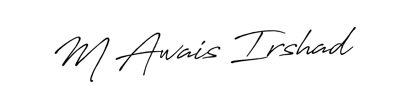 Make a beautiful signature design for name M Awais Irshad. Use this online signature maker to create a handwritten signature for free. M Awais Irshad signature style 7 images and pictures png