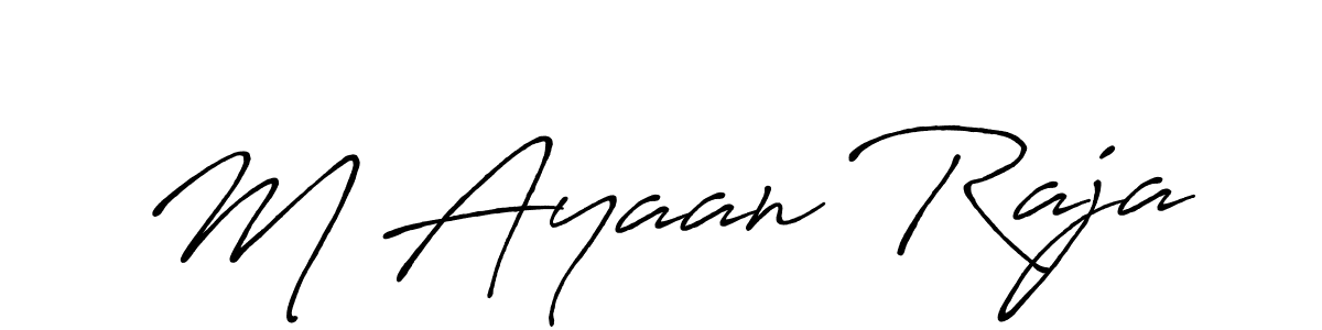 Similarly Antro_Vectra_Bolder is the best handwritten signature design. Signature creator online .You can use it as an online autograph creator for name M Ayaan Raja. M Ayaan Raja signature style 7 images and pictures png