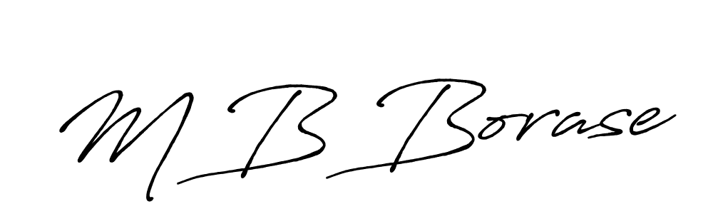 Antro_Vectra_Bolder is a professional signature style that is perfect for those who want to add a touch of class to their signature. It is also a great choice for those who want to make their signature more unique. Get M B Borase name to fancy signature for free. M B Borase signature style 7 images and pictures png