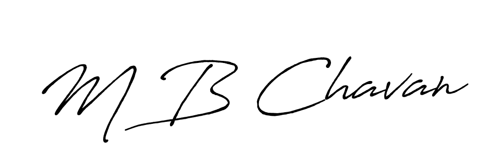 Antro_Vectra_Bolder is a professional signature style that is perfect for those who want to add a touch of class to their signature. It is also a great choice for those who want to make their signature more unique. Get M B Chavan name to fancy signature for free. M B Chavan signature style 7 images and pictures png
