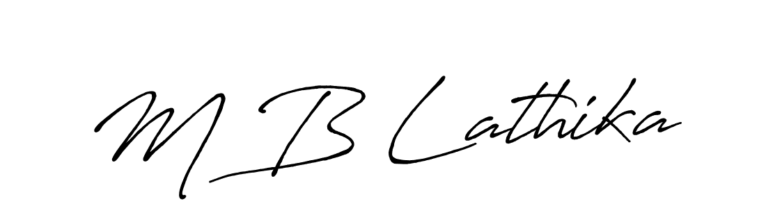 Best and Professional Signature Style for M B Lathika. Antro_Vectra_Bolder Best Signature Style Collection. M B Lathika signature style 7 images and pictures png