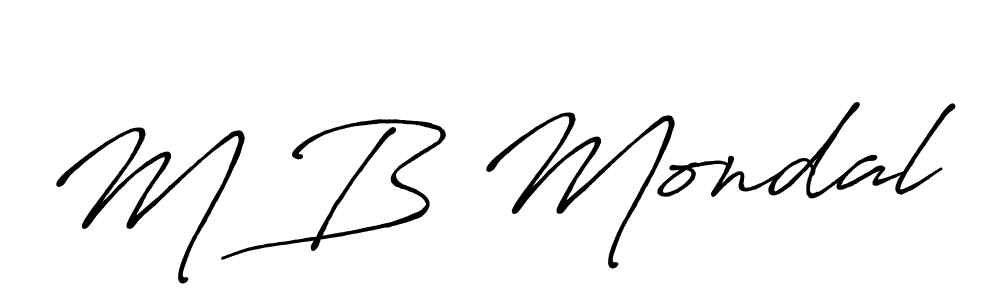 Once you've used our free online signature maker to create your best signature Antro_Vectra_Bolder style, it's time to enjoy all of the benefits that M B Mondal name signing documents. M B Mondal signature style 7 images and pictures png