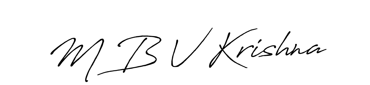 Check out images of Autograph of M B V Krishna name. Actor M B V Krishna Signature Style. Antro_Vectra_Bolder is a professional sign style online. M B V Krishna signature style 7 images and pictures png