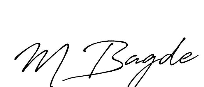 if you are searching for the best signature style for your name M Bagde. so please give up your signature search. here we have designed multiple signature styles  using Antro_Vectra_Bolder. M Bagde signature style 7 images and pictures png