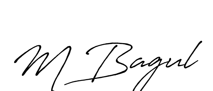 Best and Professional Signature Style for M Bagul. Antro_Vectra_Bolder Best Signature Style Collection. M Bagul signature style 7 images and pictures png