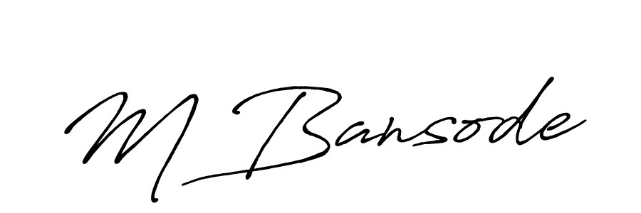 Here are the top 10 professional signature styles for the name M Bansode. These are the best autograph styles you can use for your name. M Bansode signature style 7 images and pictures png