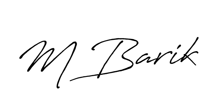 This is the best signature style for the M Barik name. Also you like these signature font (Antro_Vectra_Bolder). Mix name signature. M Barik signature style 7 images and pictures png