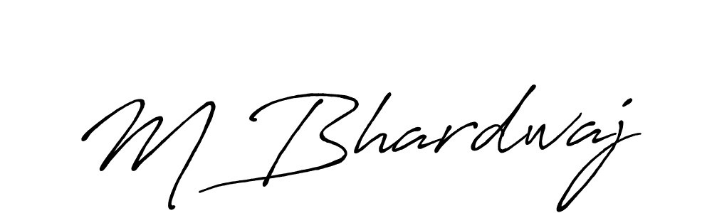 How to Draw M Bhardwaj signature style? Antro_Vectra_Bolder is a latest design signature styles for name M Bhardwaj. M Bhardwaj signature style 7 images and pictures png