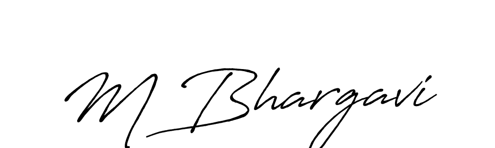 Make a short M Bhargavi signature style. Manage your documents anywhere anytime using Antro_Vectra_Bolder. Create and add eSignatures, submit forms, share and send files easily. M Bhargavi signature style 7 images and pictures png
