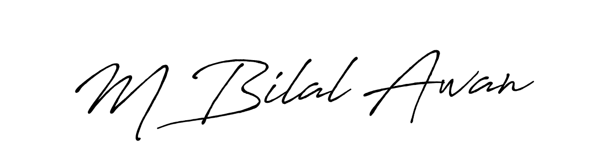You can use this online signature creator to create a handwritten signature for the name M Bilal Awan. This is the best online autograph maker. M Bilal Awan signature style 7 images and pictures png