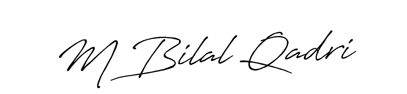 Make a beautiful signature design for name M Bilal Qadri. Use this online signature maker to create a handwritten signature for free. M Bilal Qadri signature style 7 images and pictures png