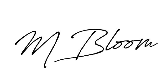 Also You can easily find your signature by using the search form. We will create M Bloom name handwritten signature images for you free of cost using Antro_Vectra_Bolder sign style. M Bloom signature style 7 images and pictures png