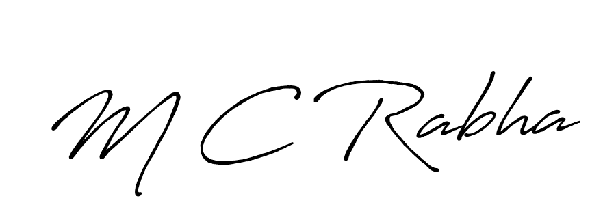 Once you've used our free online signature maker to create your best signature Antro_Vectra_Bolder style, it's time to enjoy all of the benefits that M C Rabha name signing documents. M C Rabha signature style 7 images and pictures png