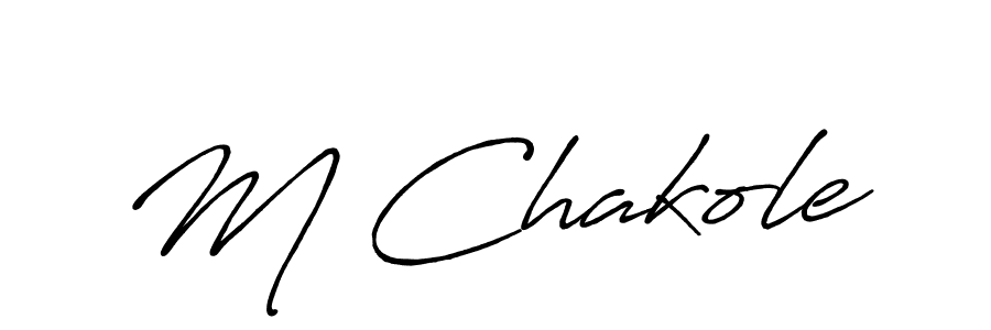 This is the best signature style for the M Chakole name. Also you like these signature font (Antro_Vectra_Bolder). Mix name signature. M Chakole signature style 7 images and pictures png