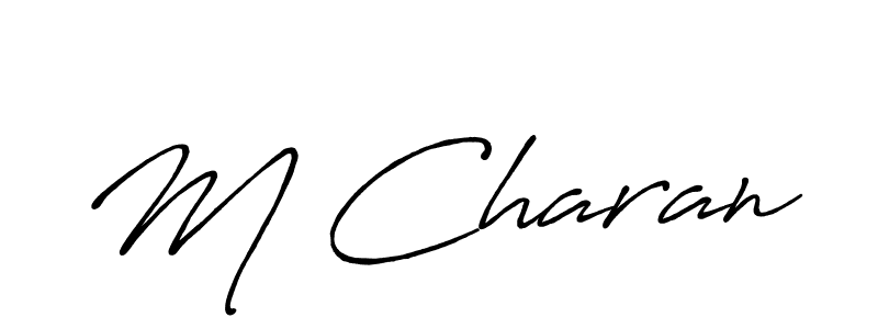 See photos of M Charan official signature by Spectra . Check more albums & portfolios. Read reviews & check more about Antro_Vectra_Bolder font. M Charan signature style 7 images and pictures png