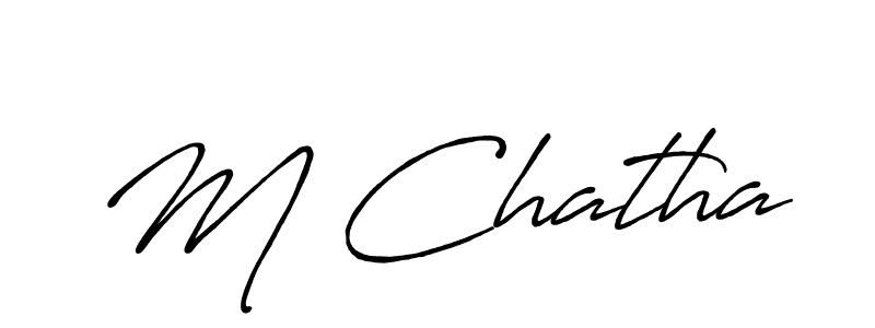 Make a short M Chatha signature style. Manage your documents anywhere anytime using Antro_Vectra_Bolder. Create and add eSignatures, submit forms, share and send files easily. M Chatha signature style 7 images and pictures png