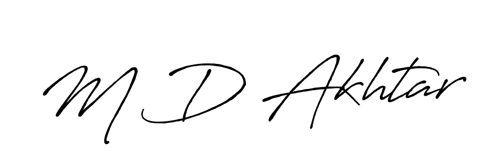 Similarly Antro_Vectra_Bolder is the best handwritten signature design. Signature creator online .You can use it as an online autograph creator for name M D Akhtar. M D Akhtar signature style 7 images and pictures png