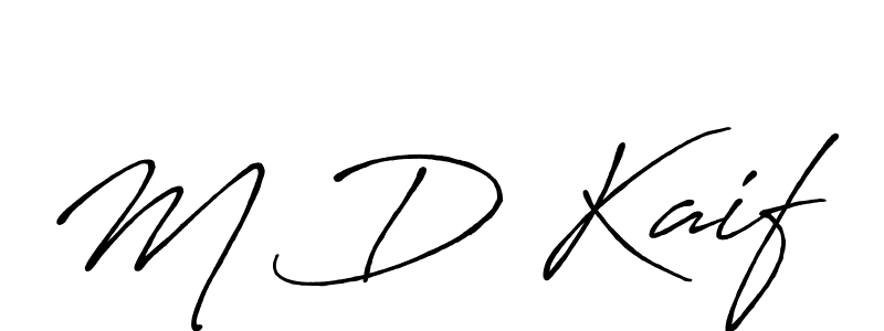 Once you've used our free online signature maker to create your best signature Antro_Vectra_Bolder style, it's time to enjoy all of the benefits that M D Kaif name signing documents. M D Kaif signature style 7 images and pictures png